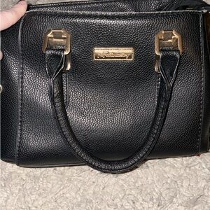 Black Leather Handbag